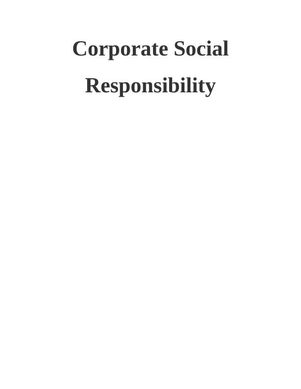 Corporate Social Responsibility: Impact on Business and Society_1