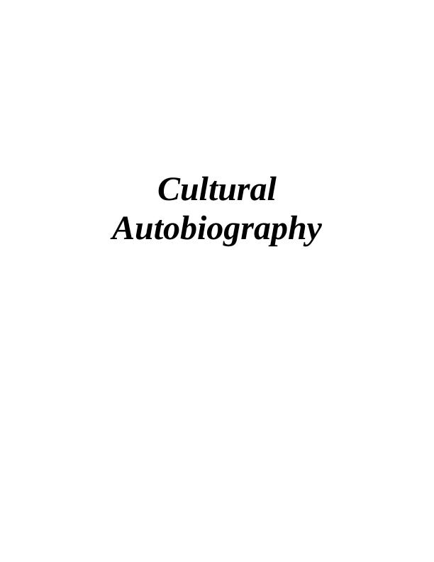 Cultural Autobiography: Exploring the Differences and Similarities of Lithuania and South Africa_1