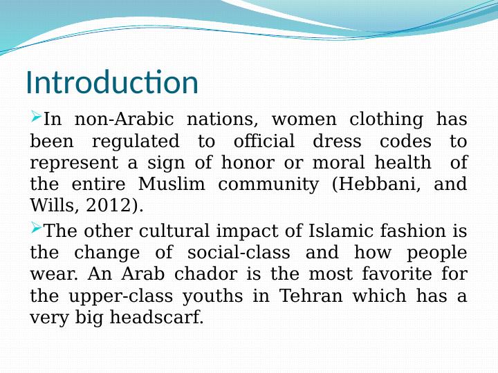 Cultural Impact of Muslim Fashion: Market Analysis for Hijab Fashion_2