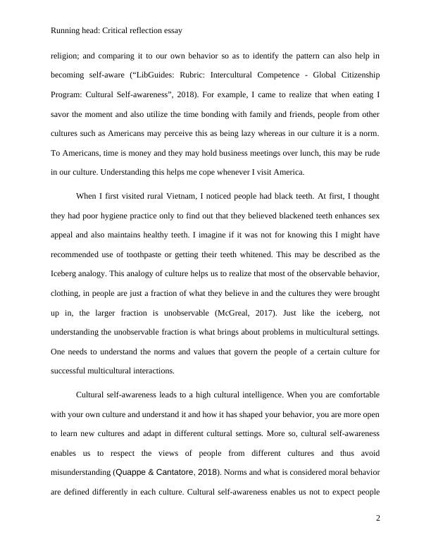 Cultural Self-Awareness and Intelligence: A Critical Reflection Essay_2