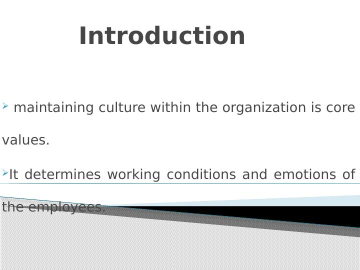 Importance of Maintaining Culture within the Organization