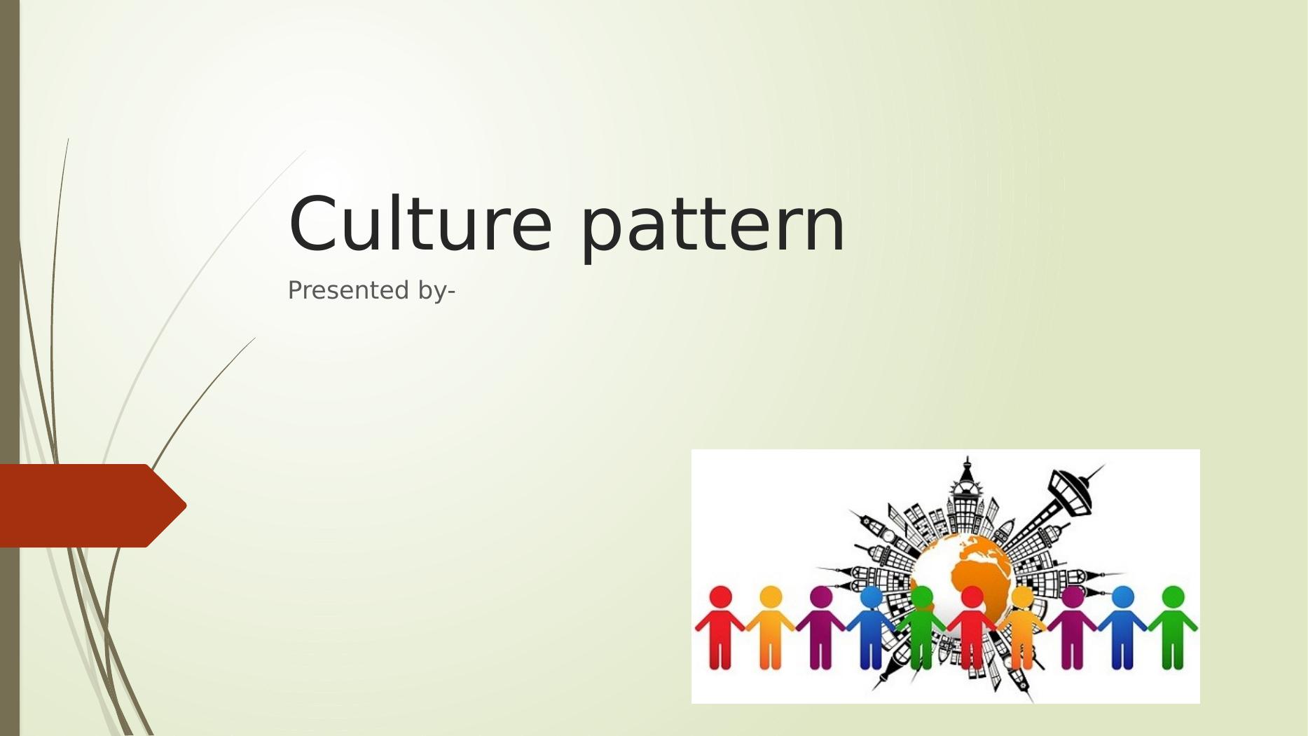 Culture Patterns Significance in Interactions