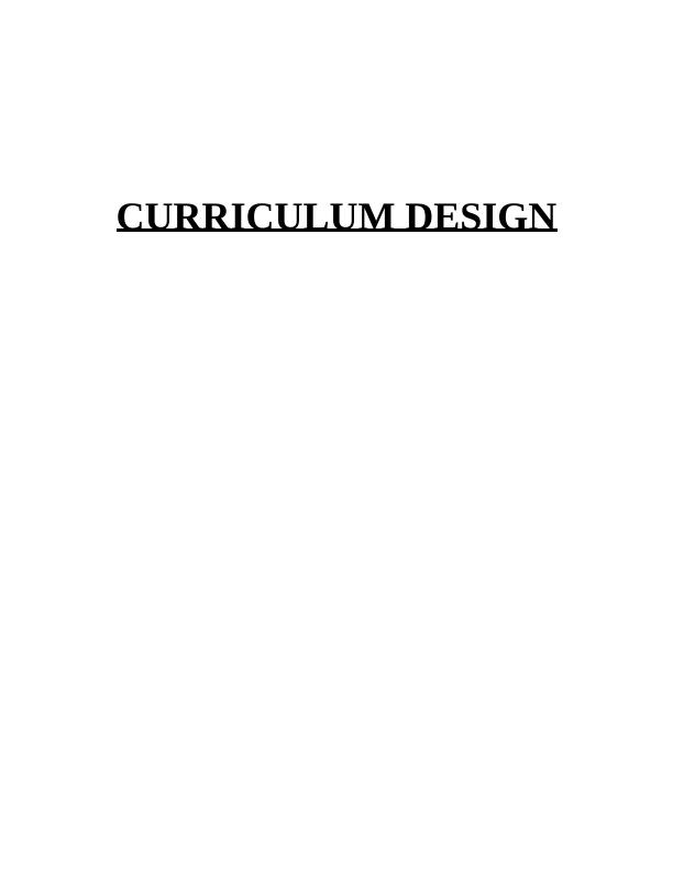 Curriculum Design: Approaches, Models, and Importance of Learner Feedback_1