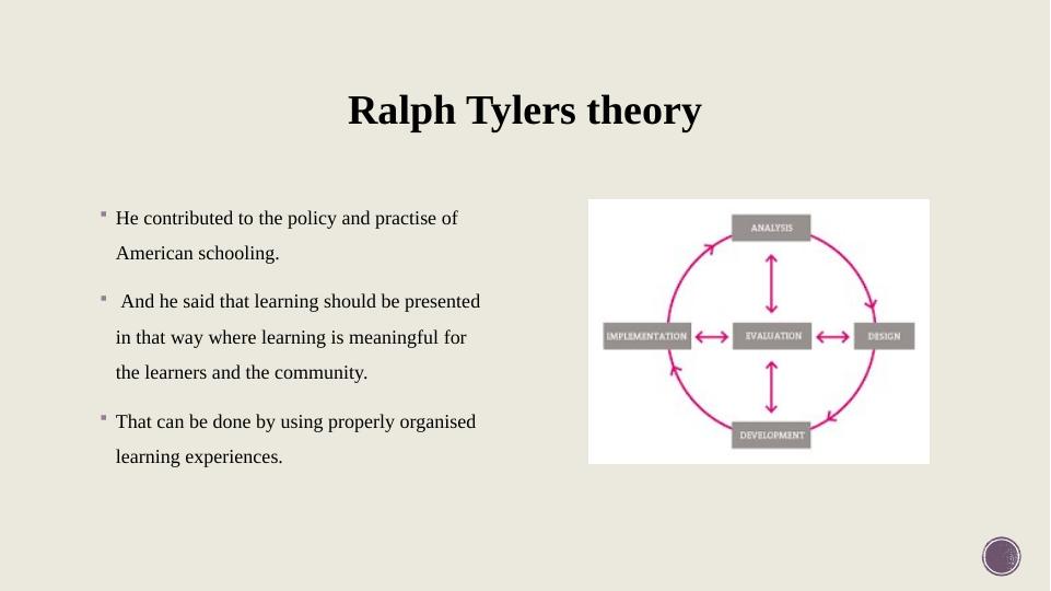 Curriculum Models And Structures In Education And Training