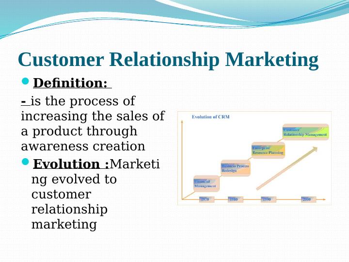 Customer Relationship Marketing Definition Pdf