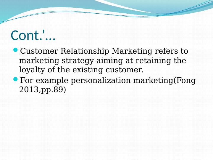  Customer Relationship Marketing Definition Evolution Advantages And 