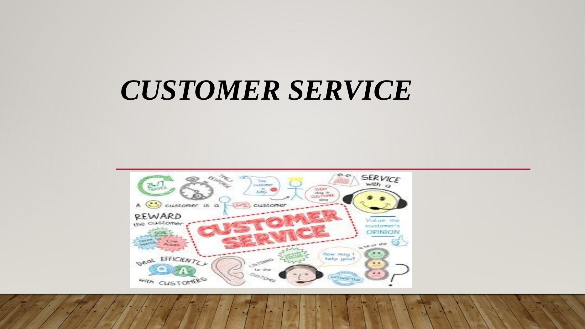 Customer Service Key to Organisational Success