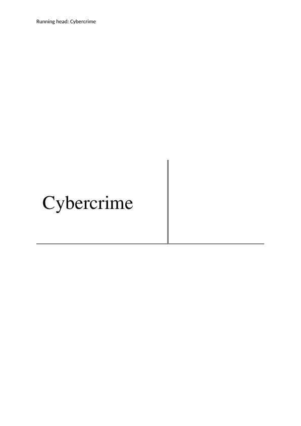 Cybercrime: Motivations, Consequences, and Current Defence_1