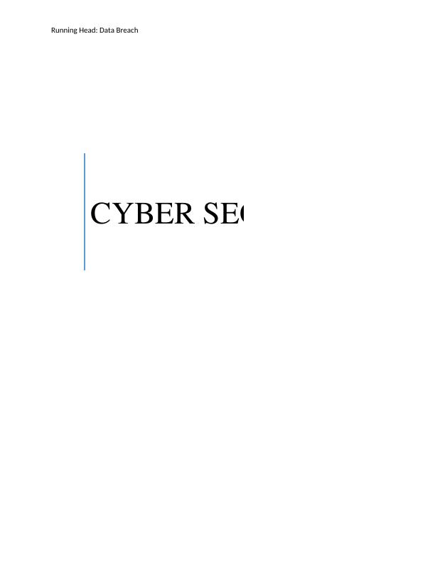 Data Breach - Cyber Security_1