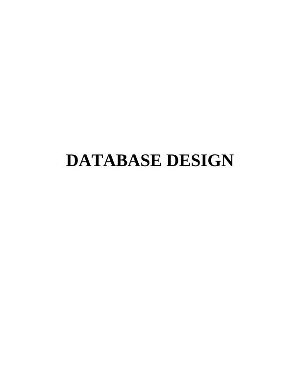 essay on database