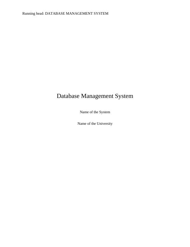 Database Management System for Gary Café_1