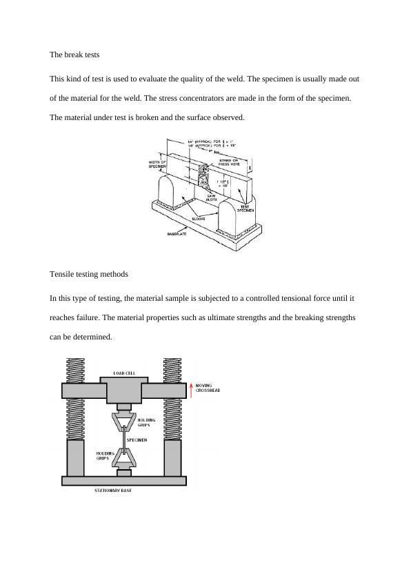 Destructive And Non-Destructive Testing Methods In Engineering - Desklib