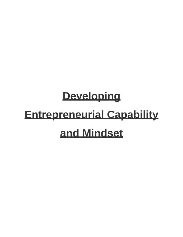 Developing Entrepreneurial Capability and Mindset for Kaffiene Coffee Shop_1