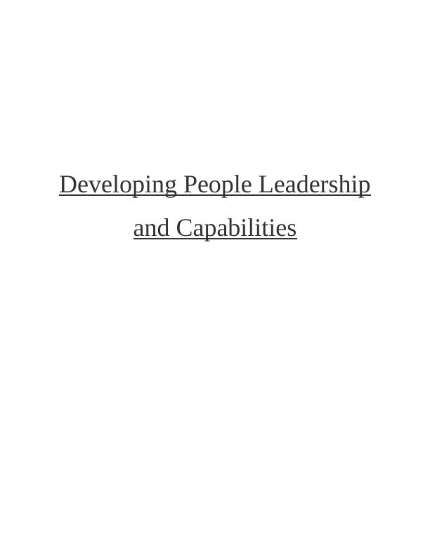 Developing People Leadership and Capabilities_1