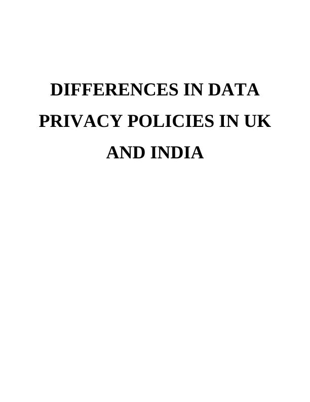 Differences in Data Privacy Policies in UK and India_1