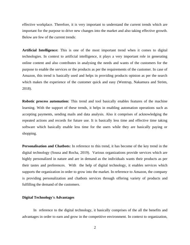 Digital Business Individual Report Desklib