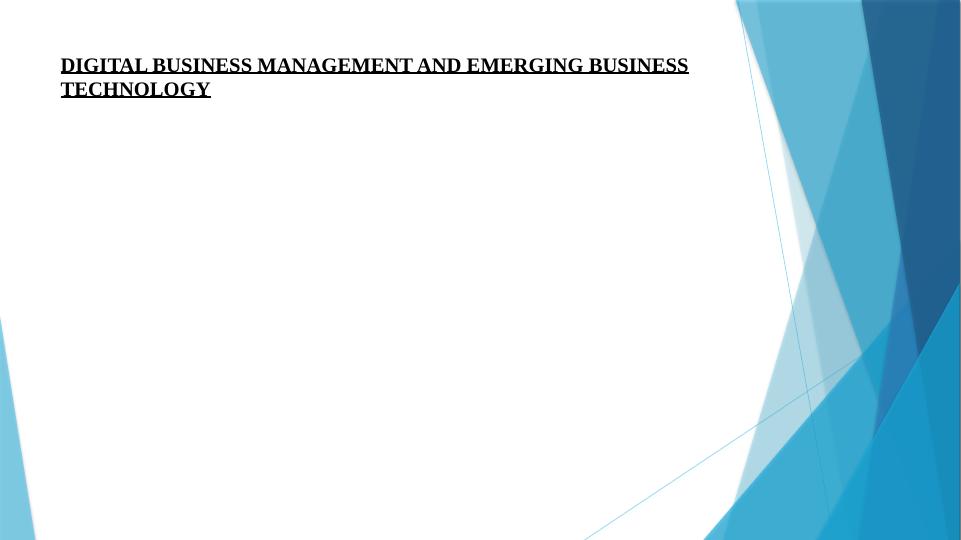 Digital Business Management and Emerging Technology - A Case Study on Travelodge Hotels Limited_1