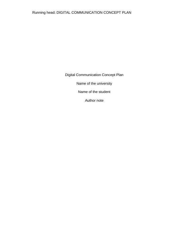 Digital Communication Concept Plan_1