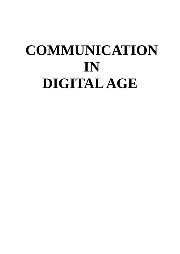 Effective Communication in Digital Age: Importance and Tools_1