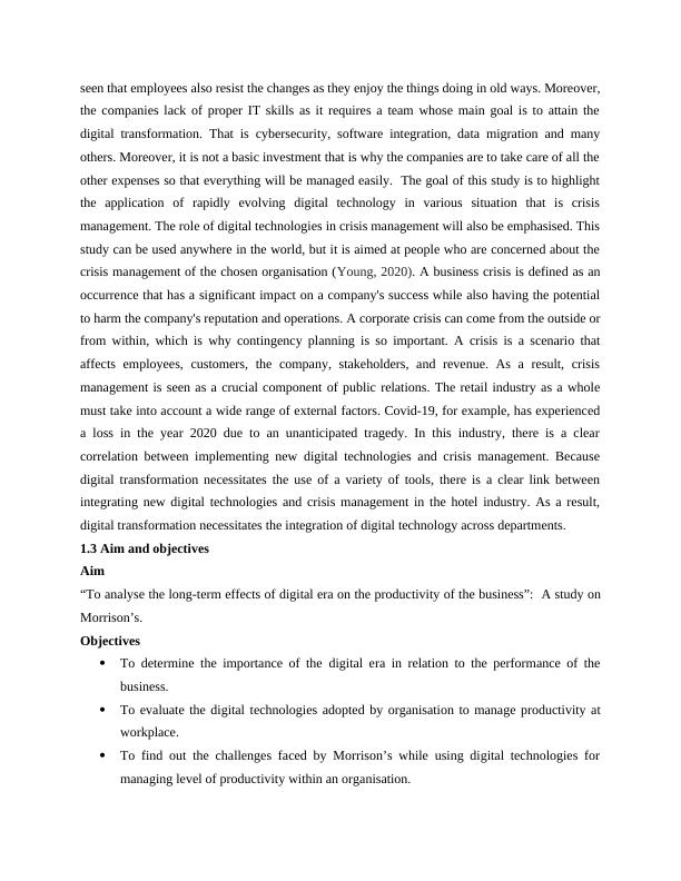 Impact of Digital Era on Business Productivity: A Study on Morrison's_4