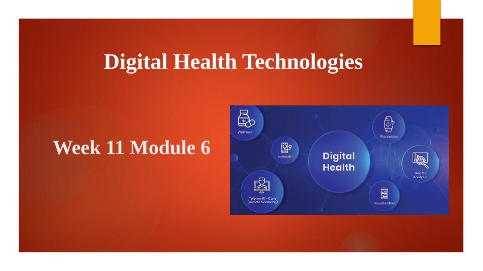 Digital Health Technologies: Mobile Apps, EHR, Telemedicine & More_1