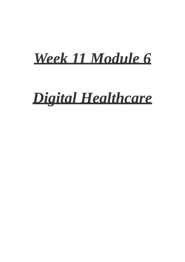 Digital Healthcare: Mobile Apps, EHRs, Telemedicine_1