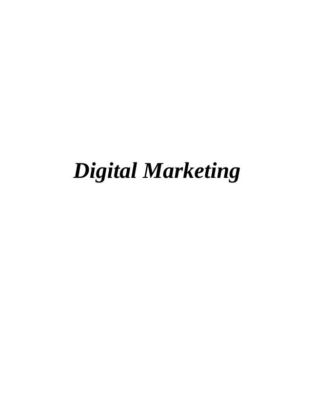 Digital Marketing Landscape and Strategies for Marshfield Bakery_1