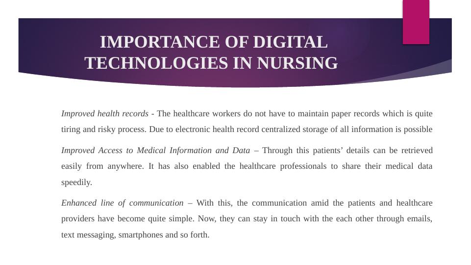 Digital Technologies in Nursing: Challenges, Benefits, and Use Cases_4
