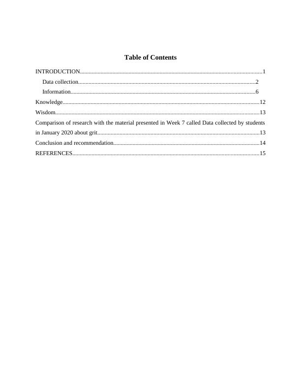 DIKW Model and Framework for Effective Knowledge Management | Desklib