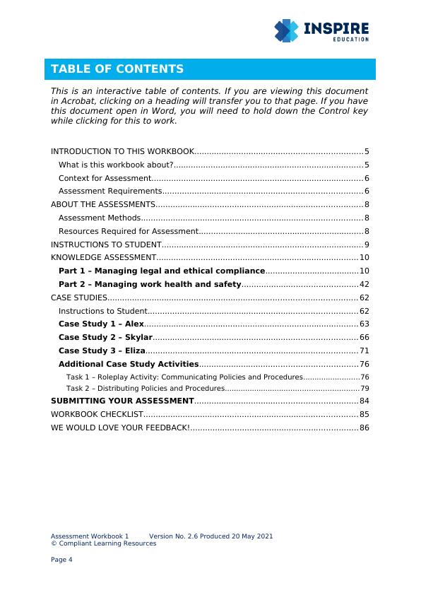 community services case study scenarios