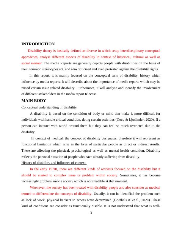 Disability Theory and Concepts MEDIA REPORTS_3