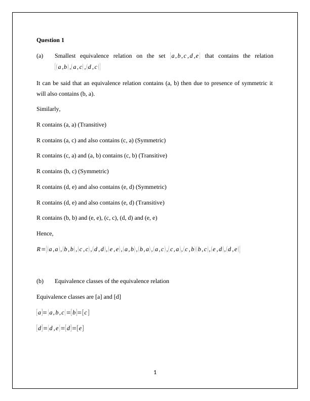 assignment discrete mathematics