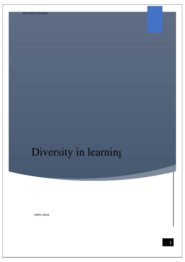 Diversity in learning on desklib_2