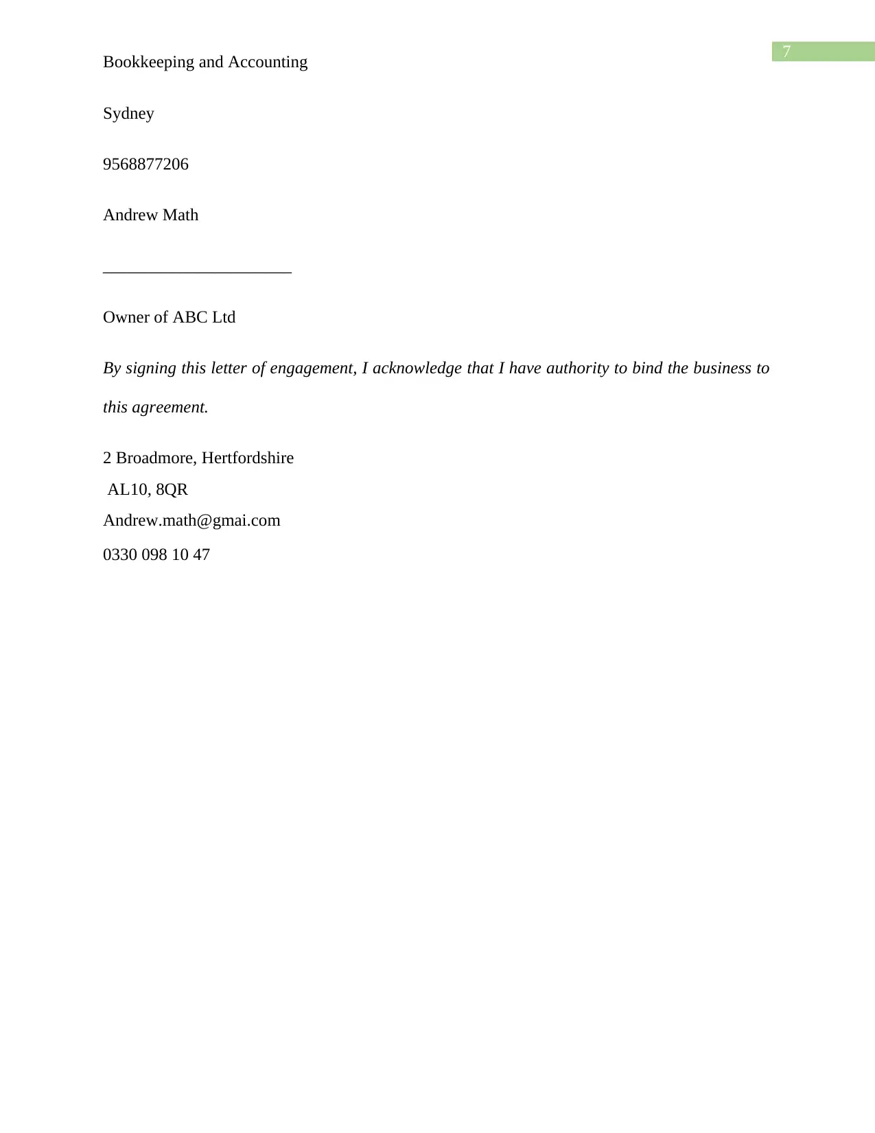 Document Page