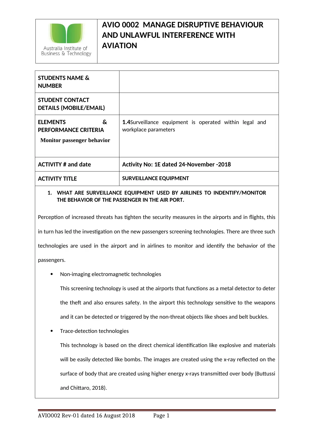 Document Page