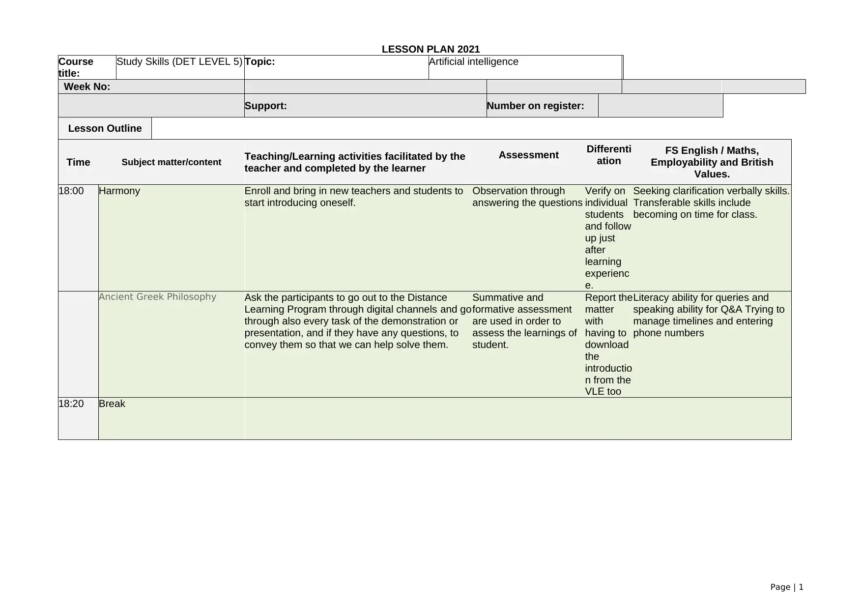 Document Page