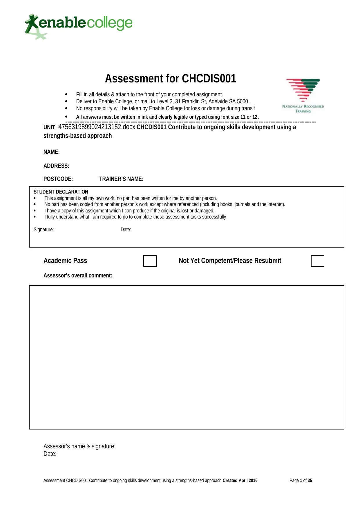 Document Page