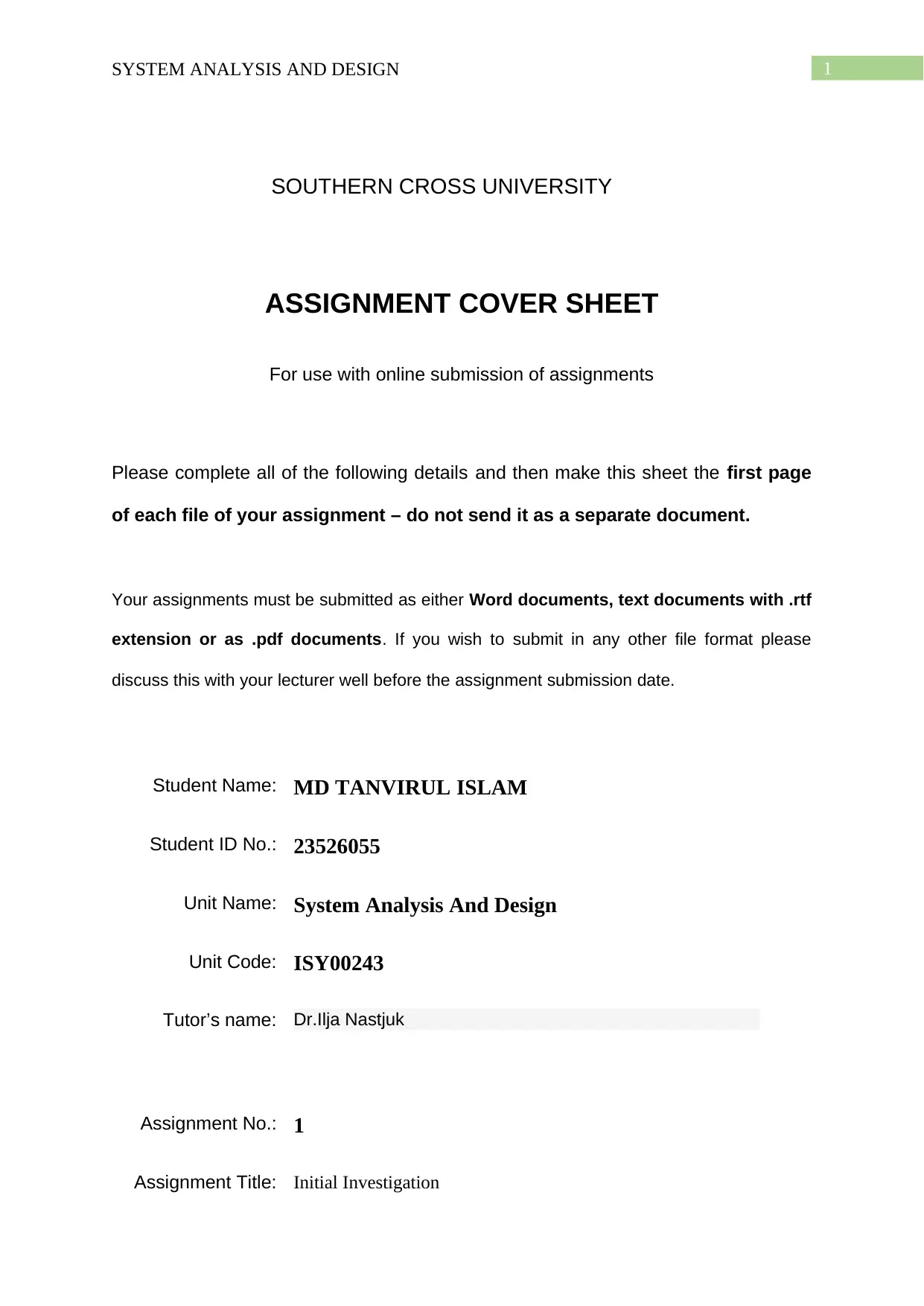 Document Page