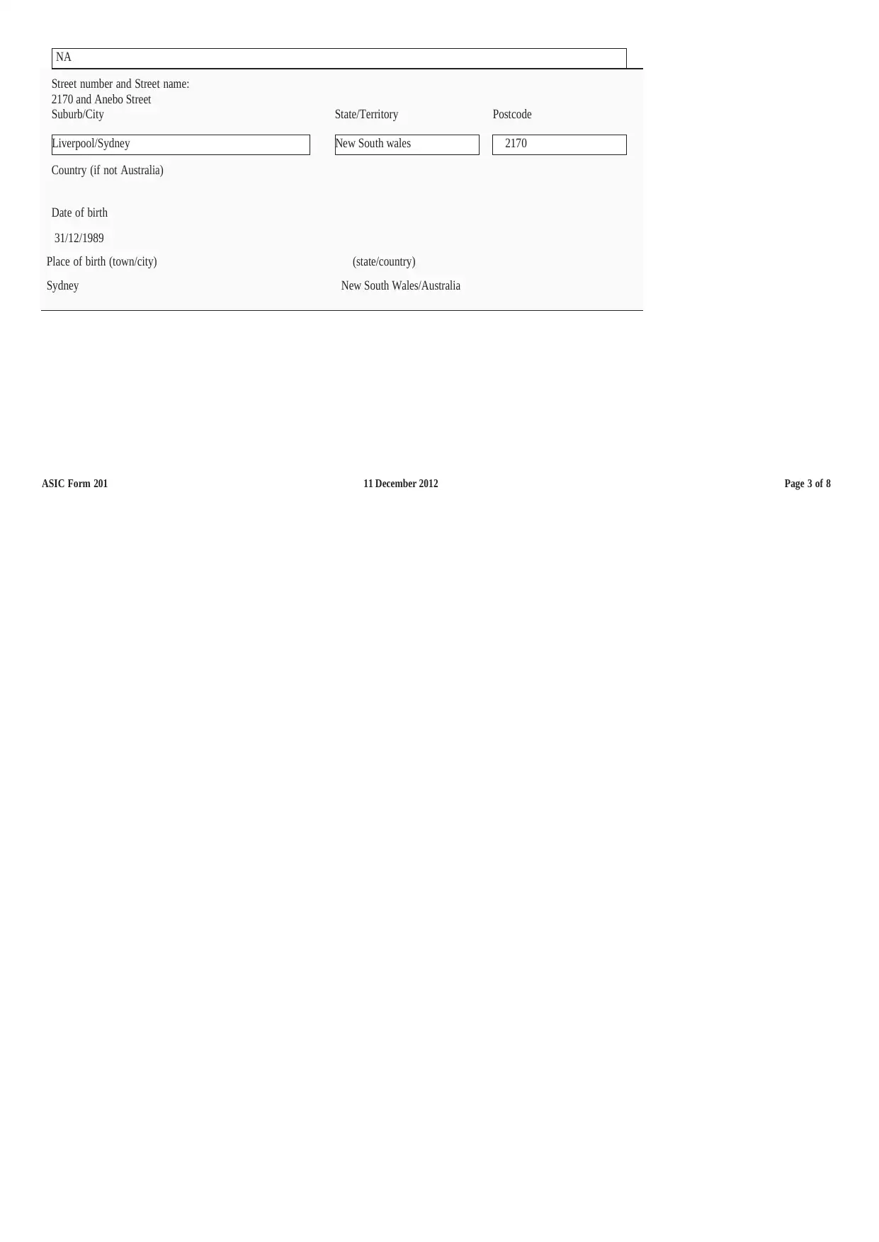 Document Page