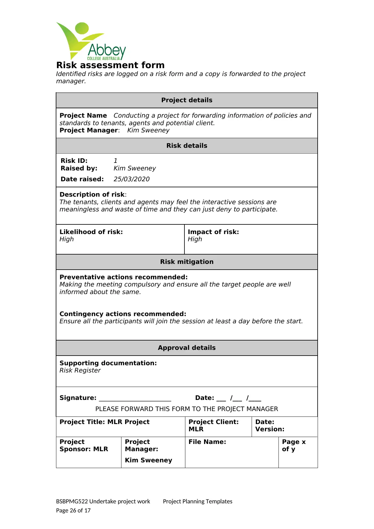 Document Page