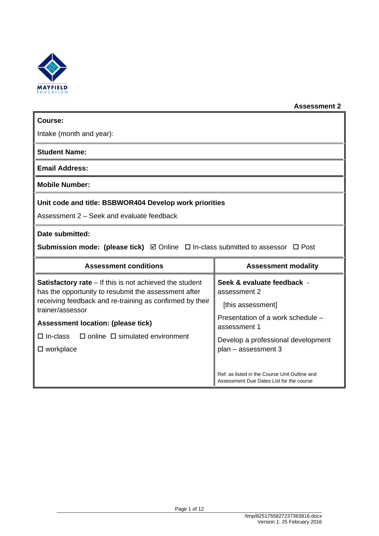 Document Page