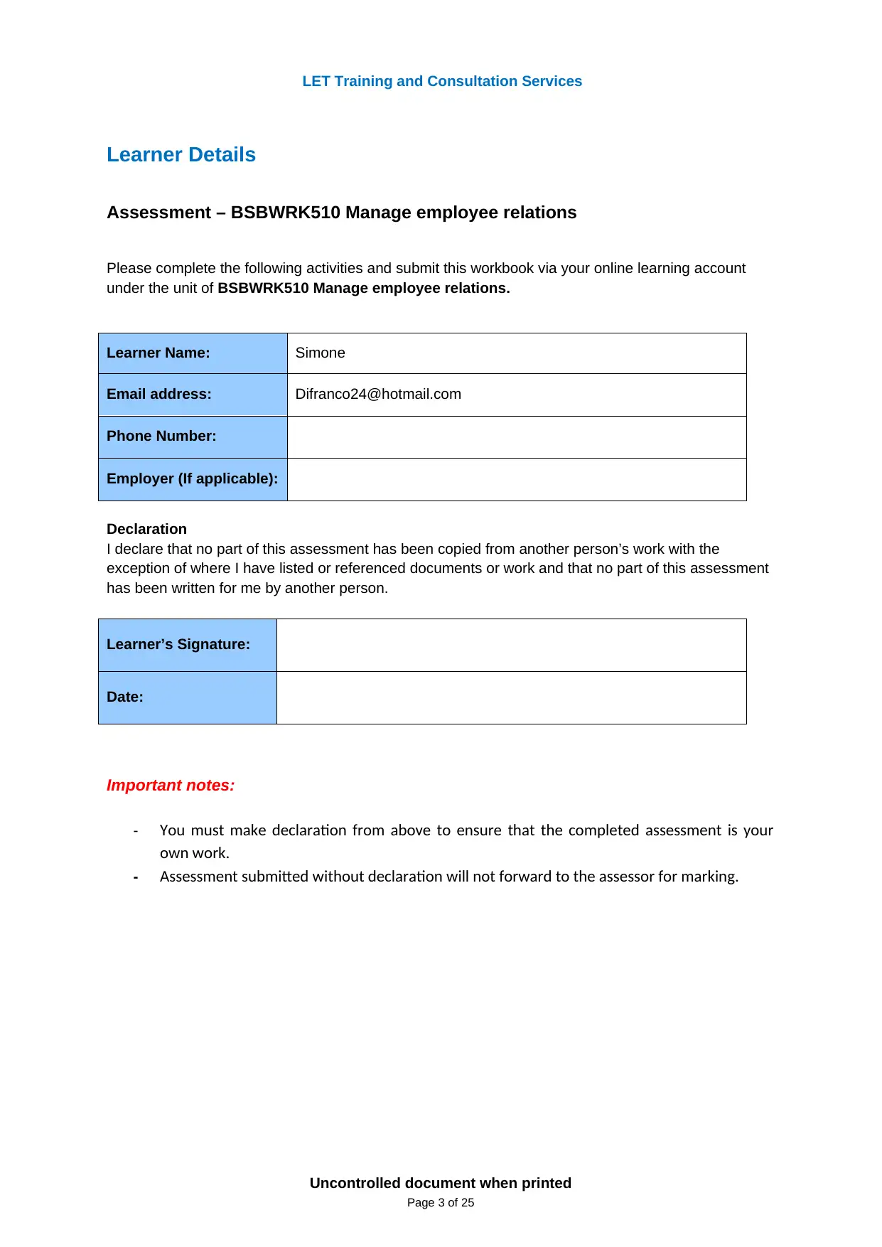 Document Page