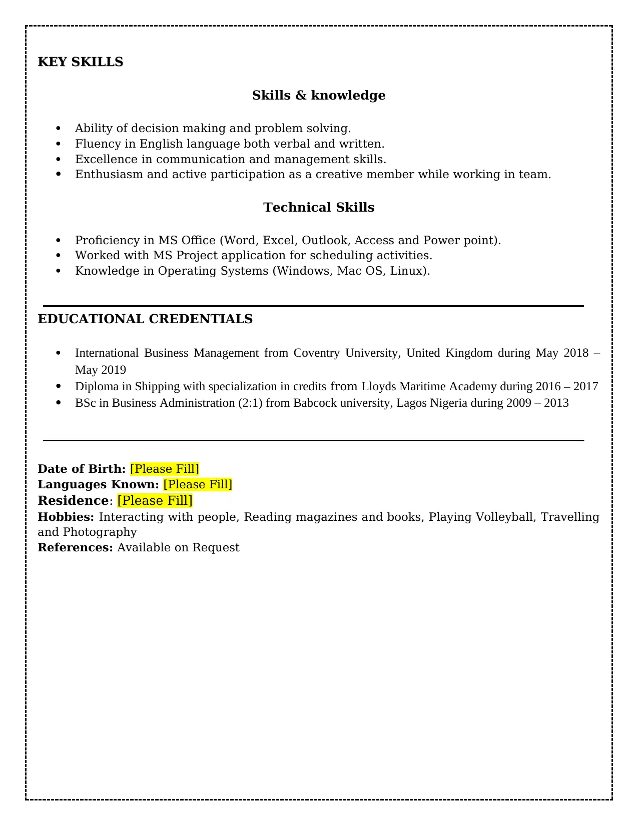 Document Page