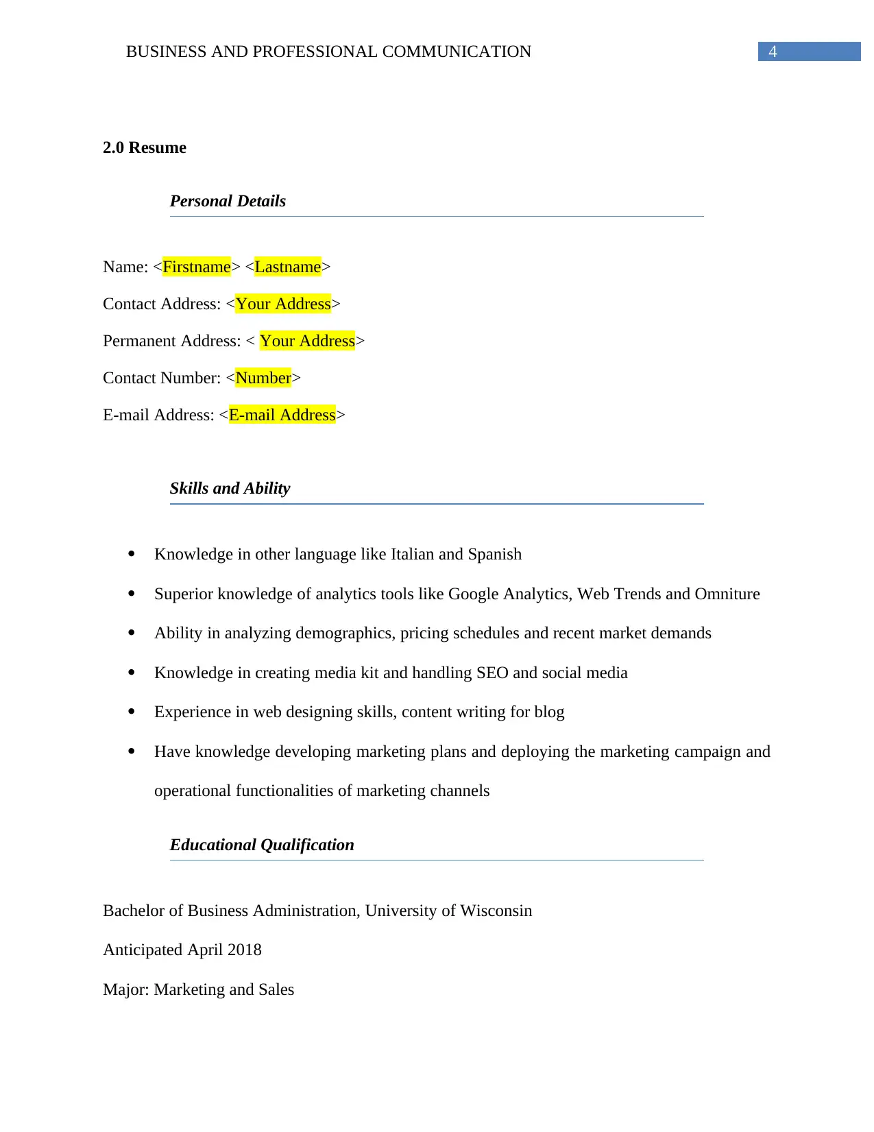 Document Page