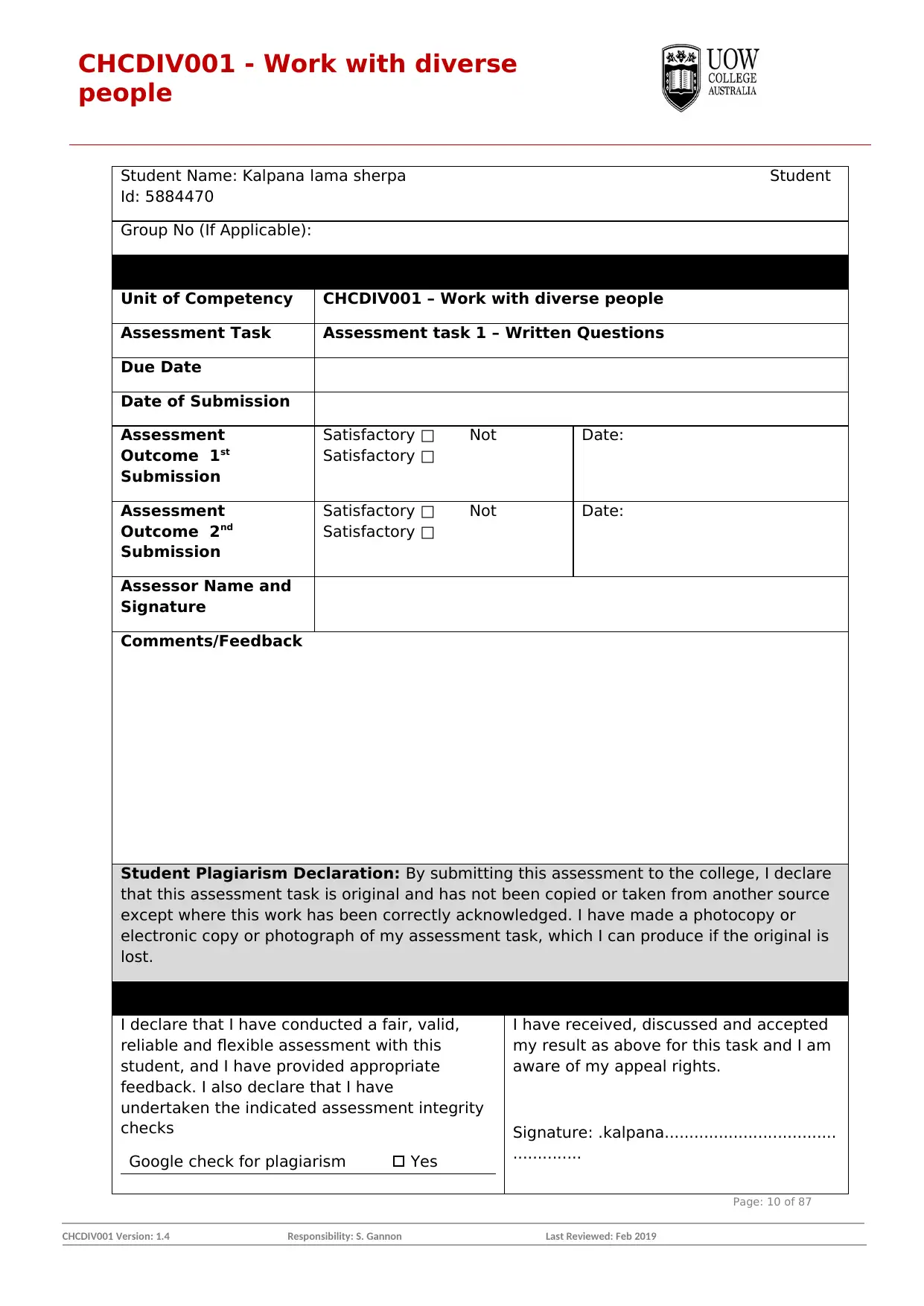 Document Page