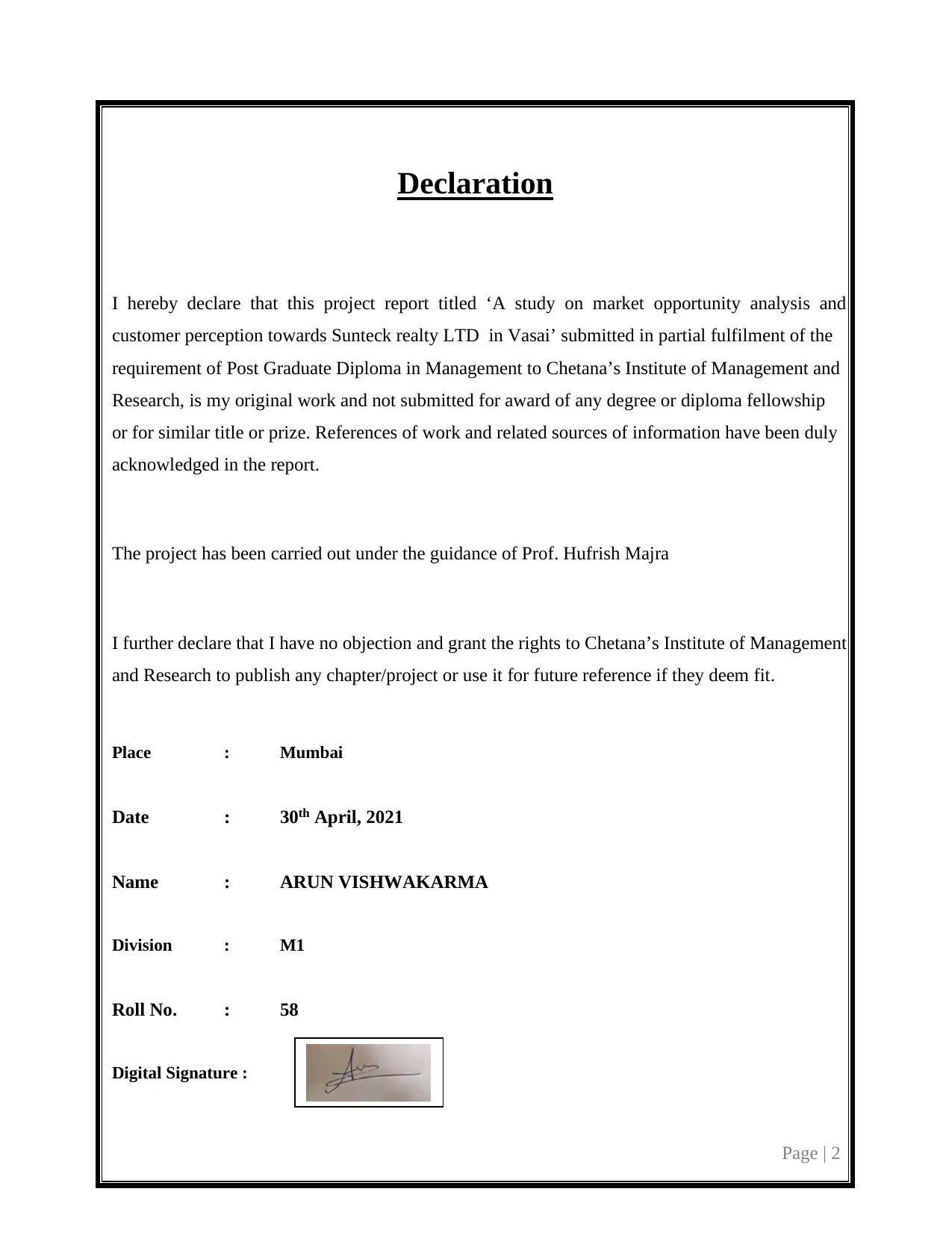 Document Page