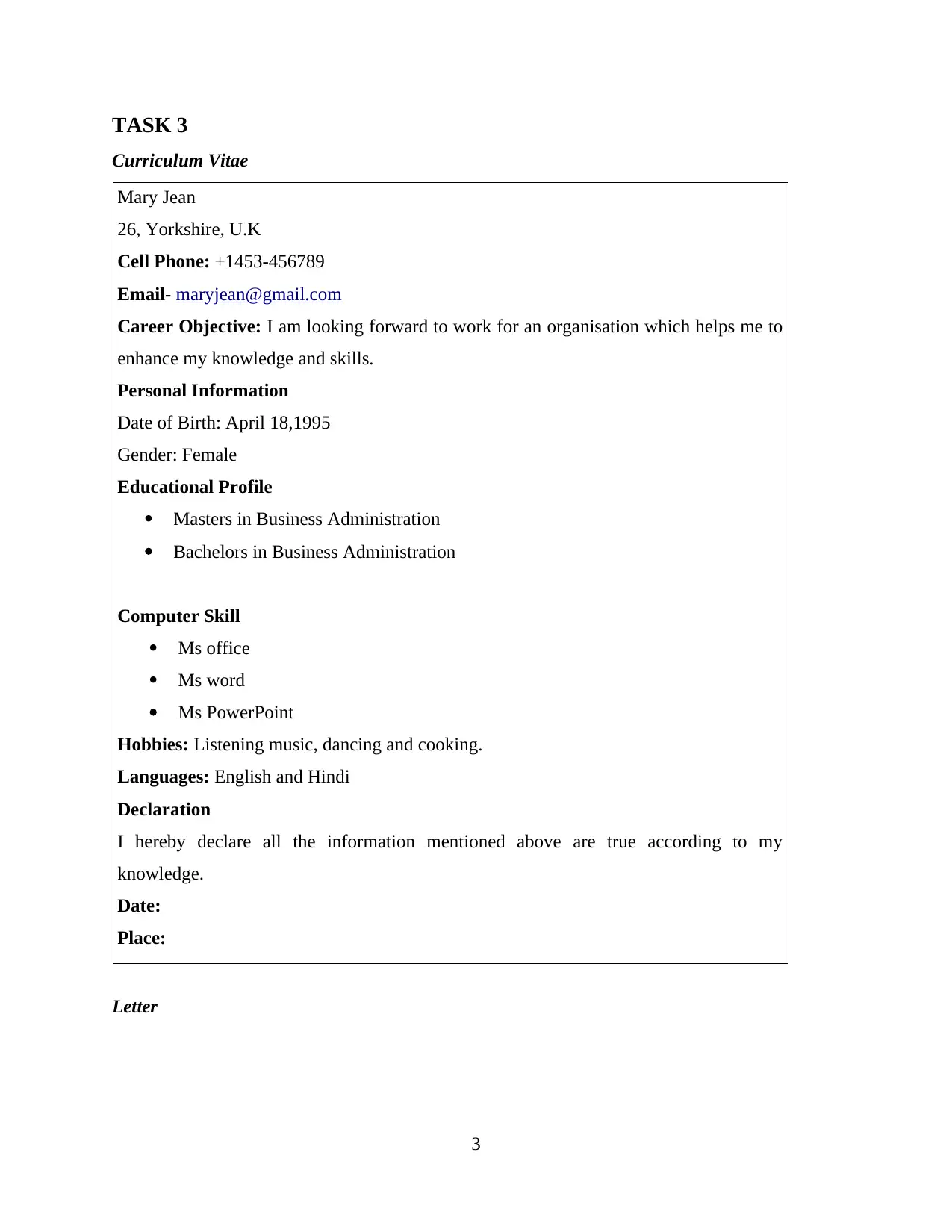 Document Page