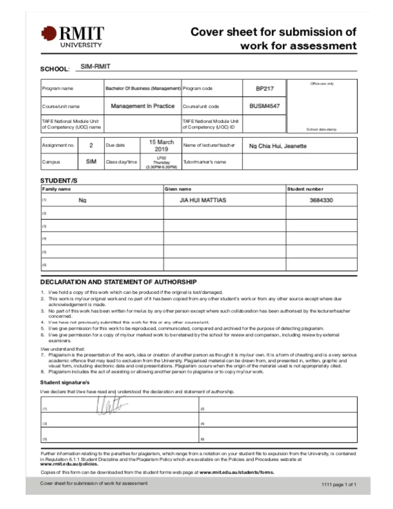 Document Page