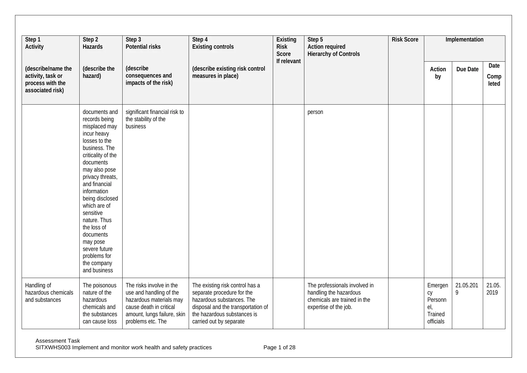 Document Page