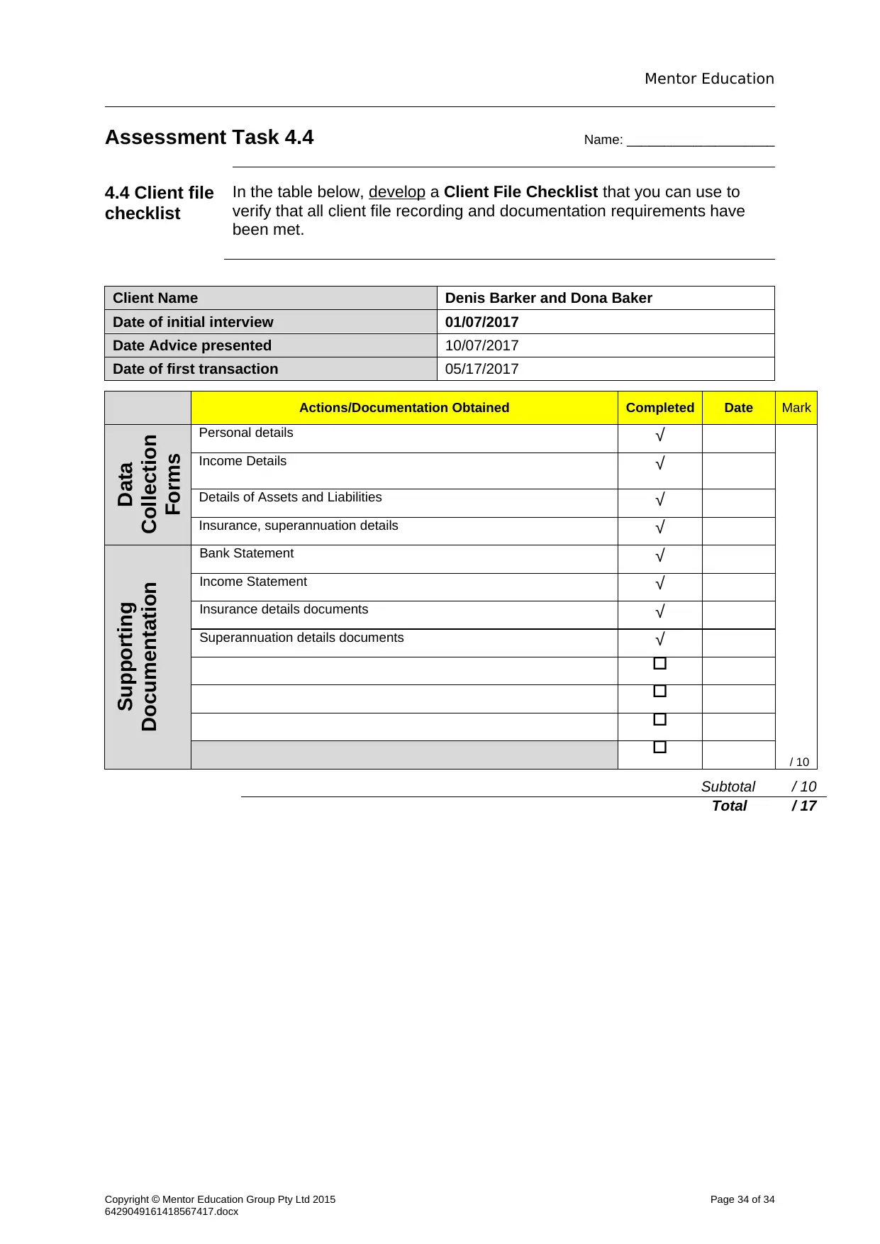 Document Page